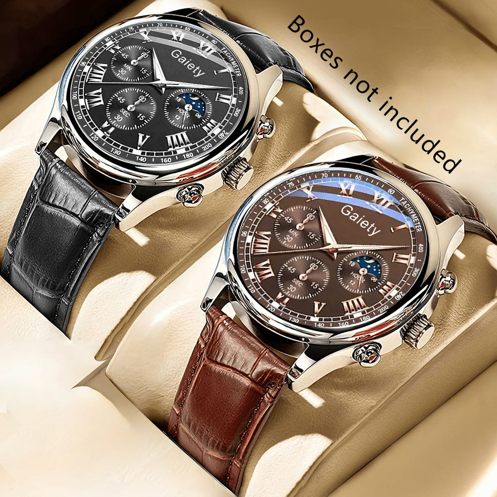 Fashion Quartz Watch for Men with Multiple Functions