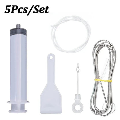 5/6 Pcs Refrigerator Drain Hole Clog Remover – Hole Cleaning Brush & Water Outlet Cleaner – Home Cleaning & Unclogging Tools