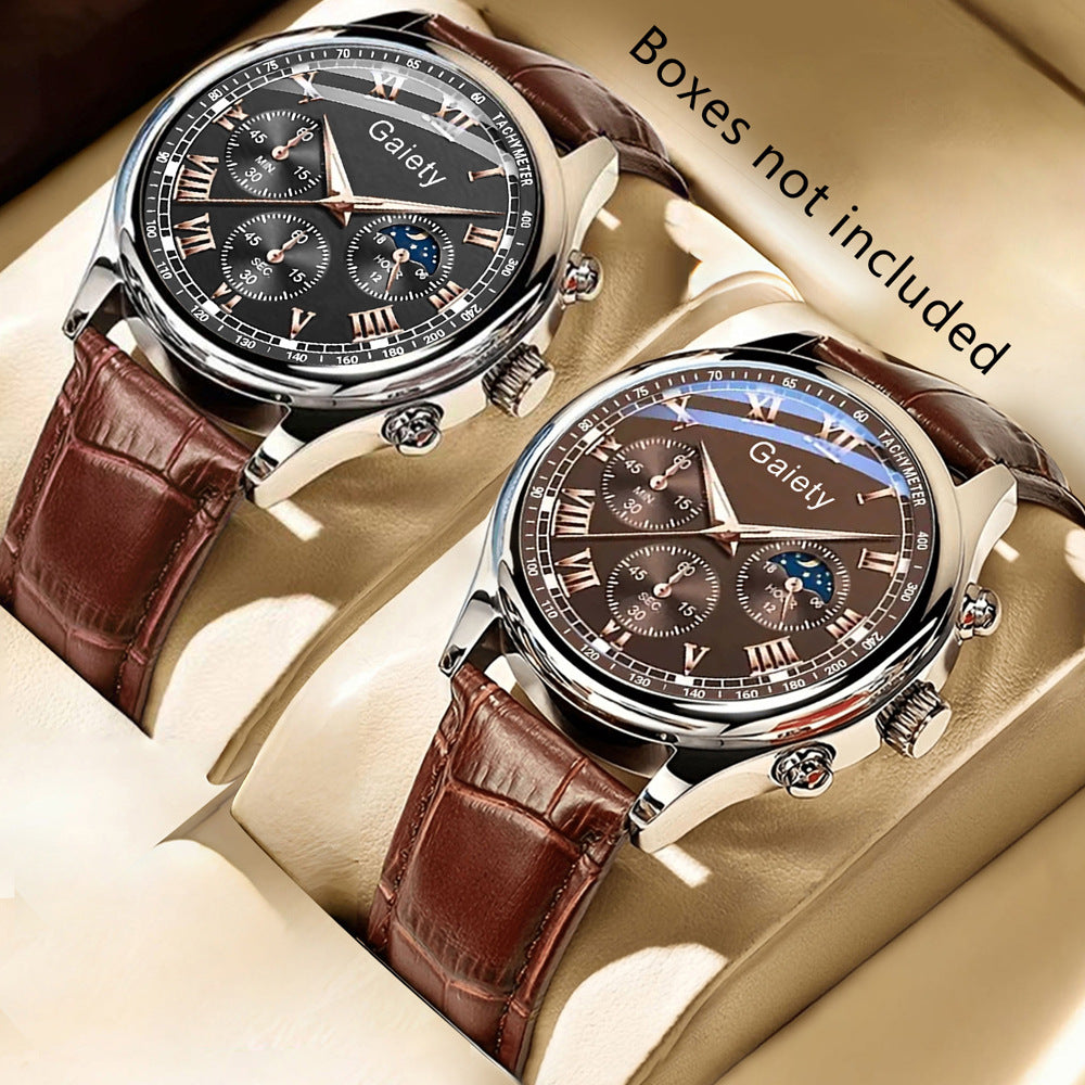 Fashion Quartz Watch for Men with Multiple Functions